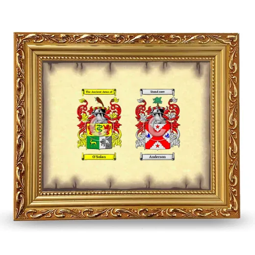 Anniversary Framed - Gold