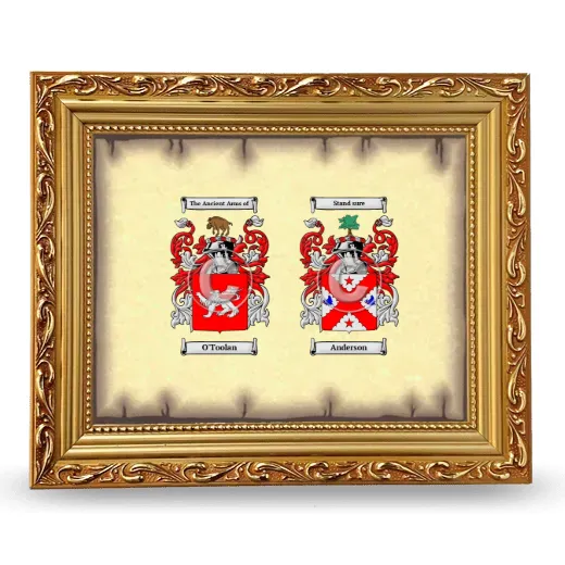 Anniversary Framed - Gold