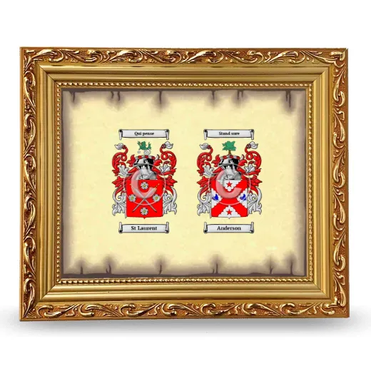 Anniversary Framed - Gold