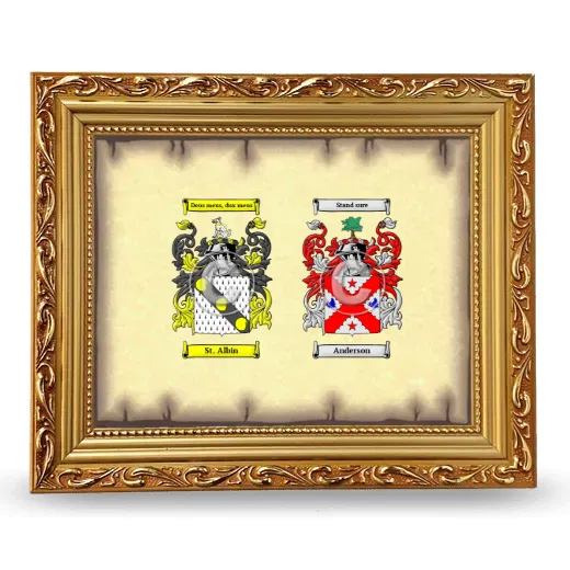 Anniversary Framed - Gold