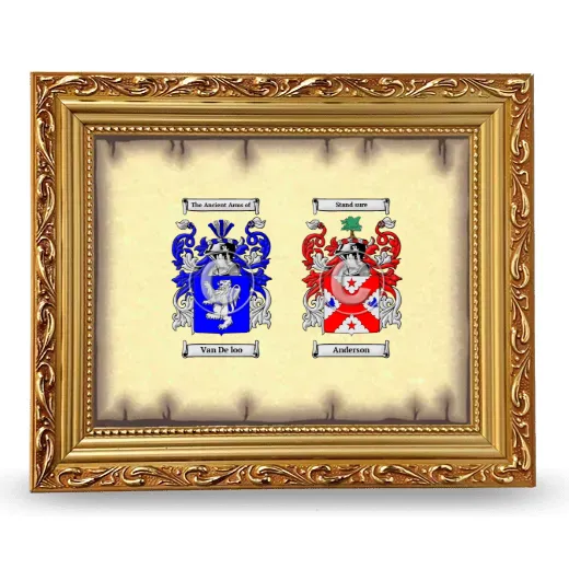 Anniversary Framed - Gold