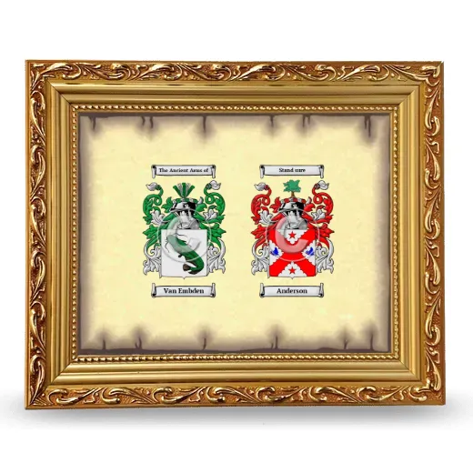 Anniversary Framed - Gold