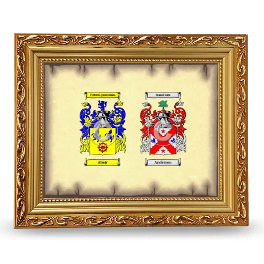 Anniversary Framed - Gold