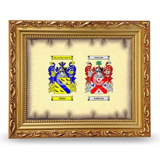 Anniversary Framed - Gold