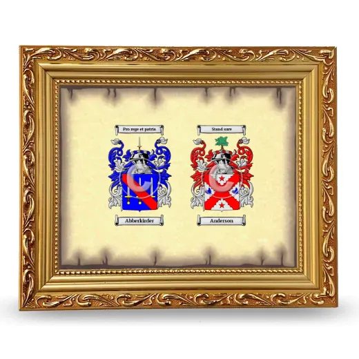 Anniversary Framed - Gold