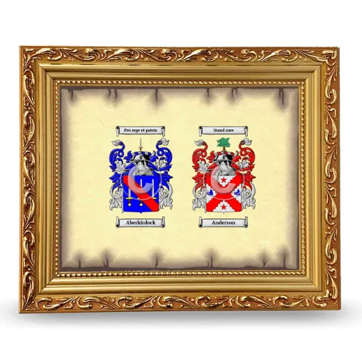 Anniversary Framed - Gold