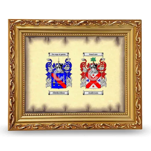 Anniversary Framed - Gold