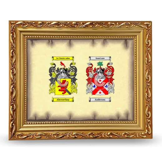 Anniversary Framed - Gold