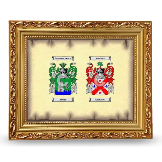 Anniversary Framed - Gold