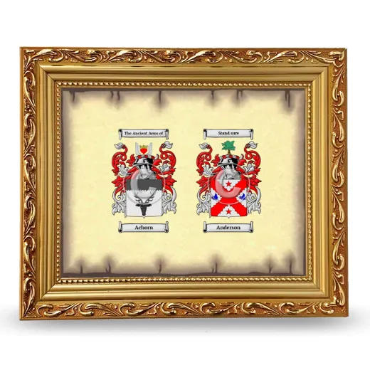 Anniversary Framed - Gold