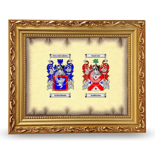 Anniversary Framed - Gold