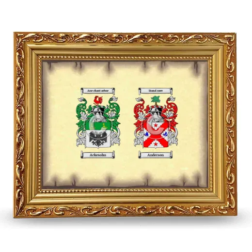 Anniversary Framed - Gold