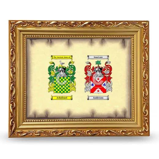 Anniversary Framed - Gold