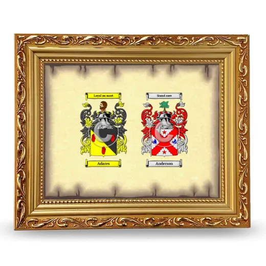 Anniversary Framed - Gold