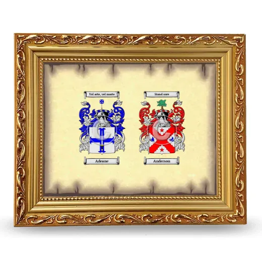 Anniversary Framed - Gold