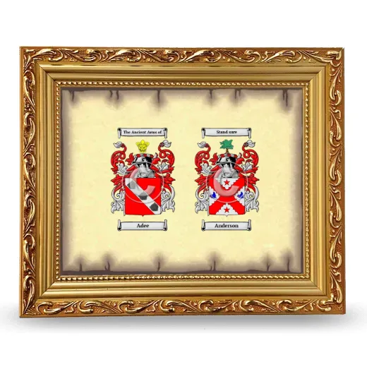 Anniversary Framed - Gold