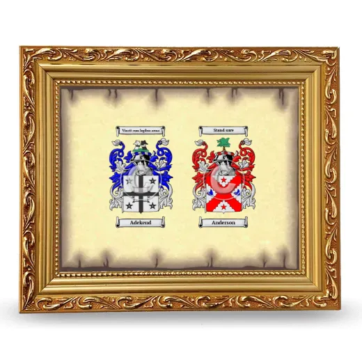 Anniversary Framed - Gold