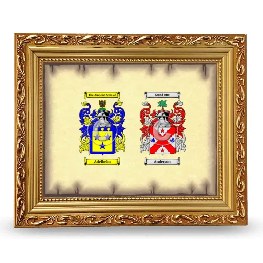 Anniversary Framed - Gold