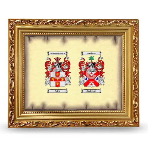 Anniversary Framed - Gold