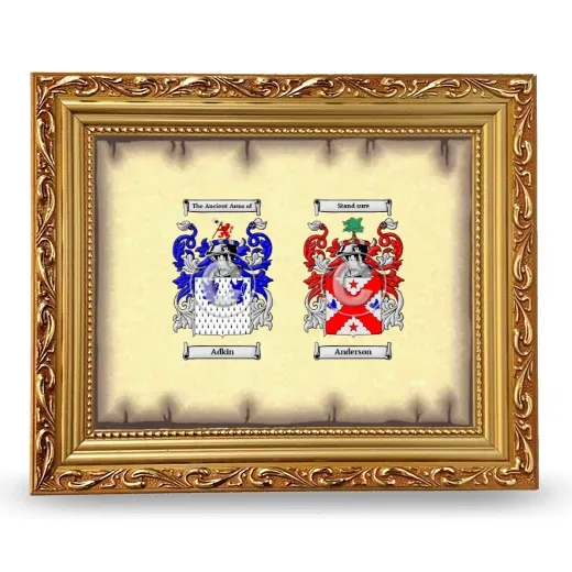 Anniversary Framed - Gold