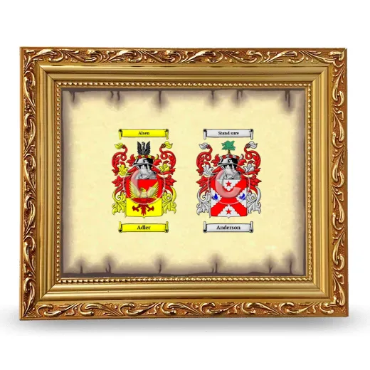 Anniversary Framed - Gold