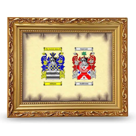 Anniversary Framed - Gold