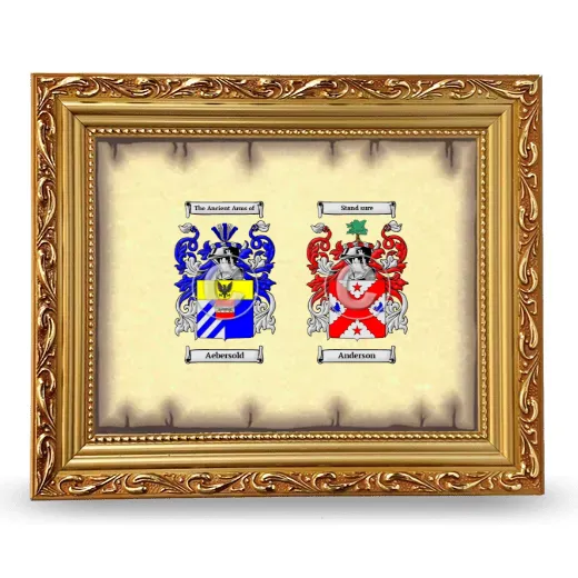 Anniversary Framed - Gold