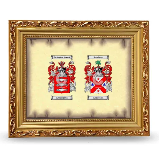 Anniversary Framed - Gold