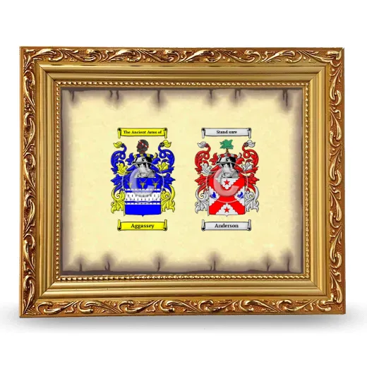 Anniversary Framed - Gold