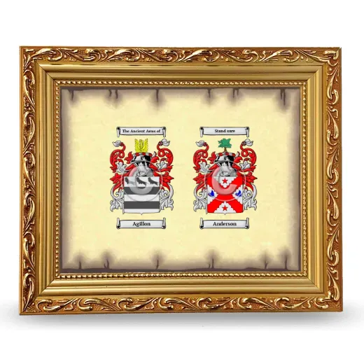 Anniversary Framed - Gold