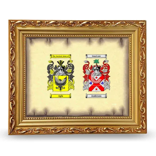 Anniversary Framed - Gold