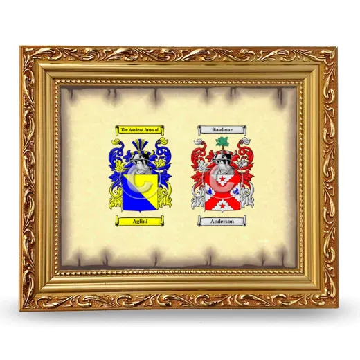 Anniversary Framed - Gold