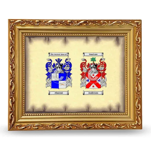 Anniversary Framed - Gold