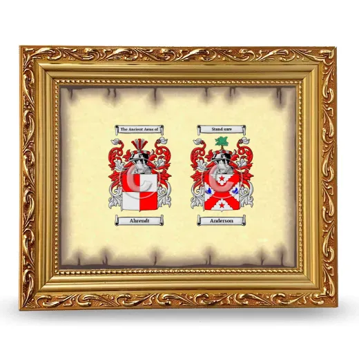 Anniversary Framed - Gold