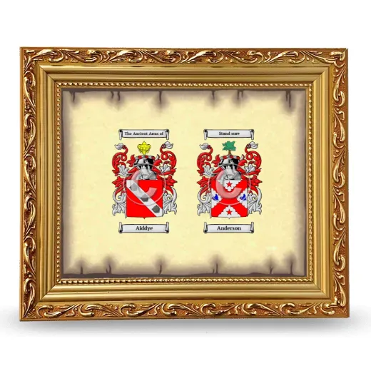 Anniversary Framed - Gold