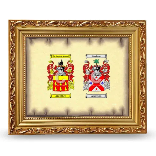 Anniversary Framed - Gold