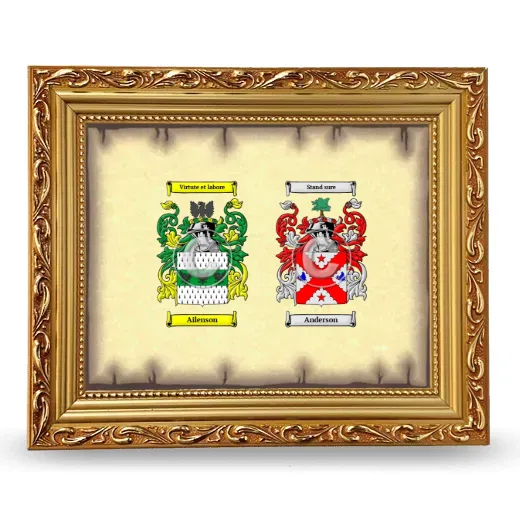 Anniversary Framed - Gold