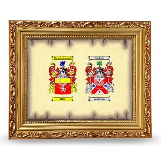 Anniversary Framed - Gold