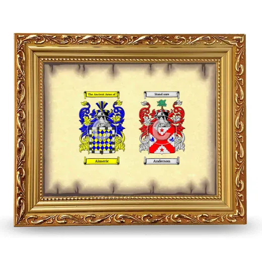 Anniversary Framed - Gold