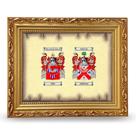 Anniversary Framed - Gold