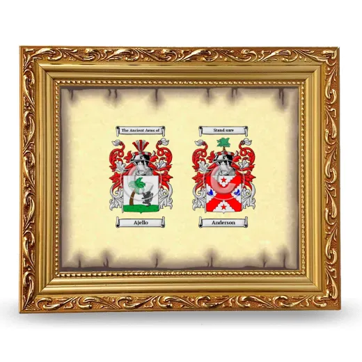 Anniversary Framed - Gold