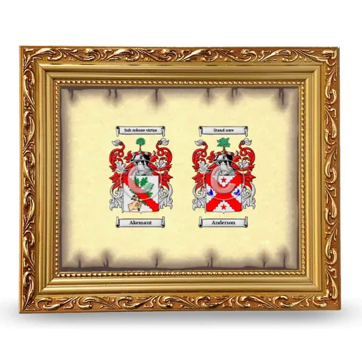 Anniversary Framed - Gold