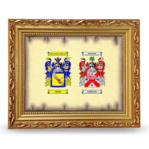 Anniversary Framed - Gold