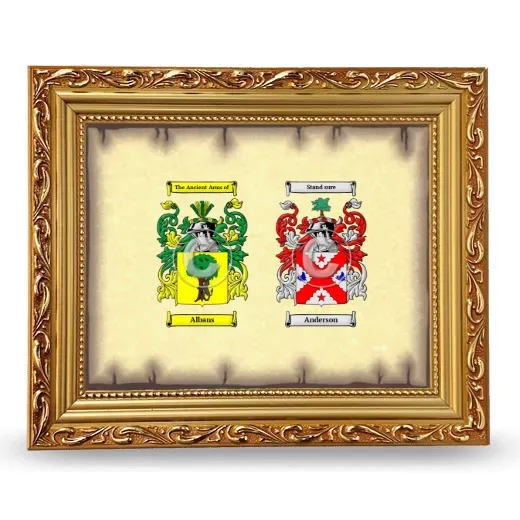 Anniversary Framed - Gold