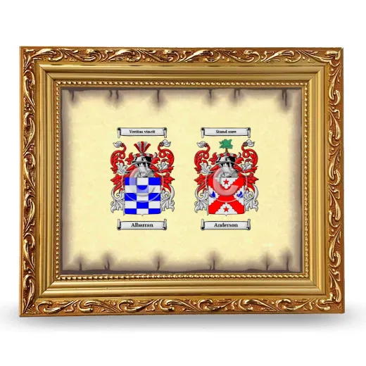 Anniversary Framed - Gold