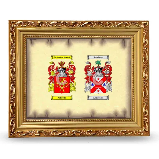 Anniversary Framed - Gold