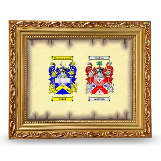 Anniversary Framed - Gold