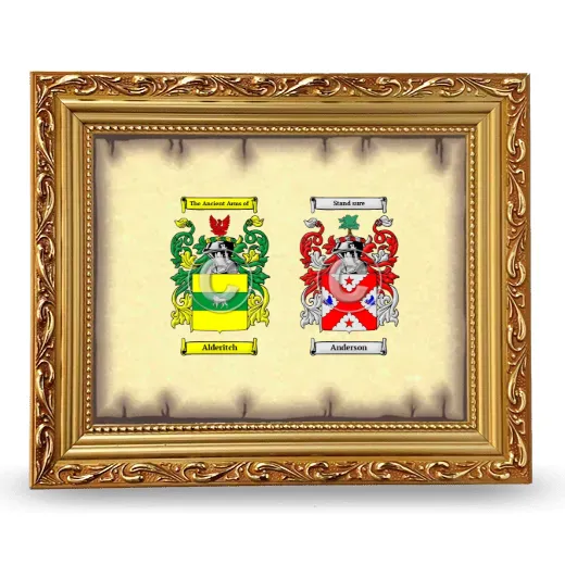 Anniversary Framed - Gold