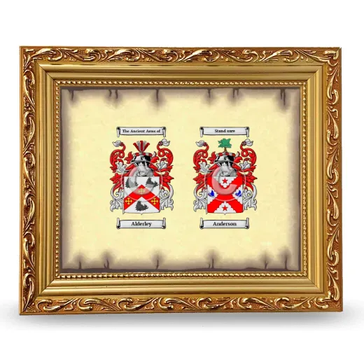 Anniversary Framed - Gold