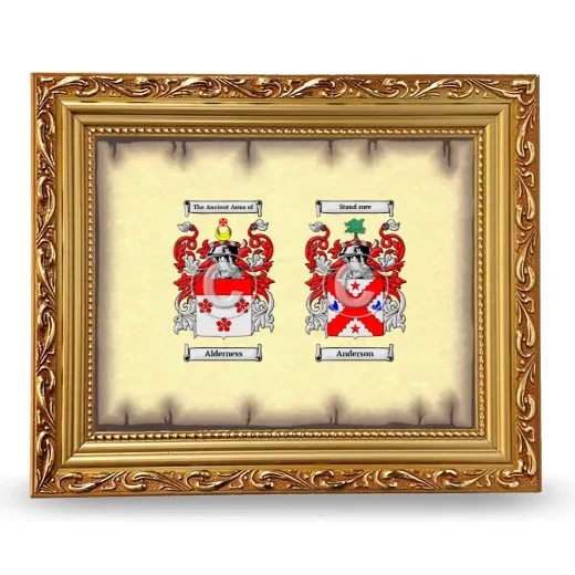 Anniversary Framed - Gold